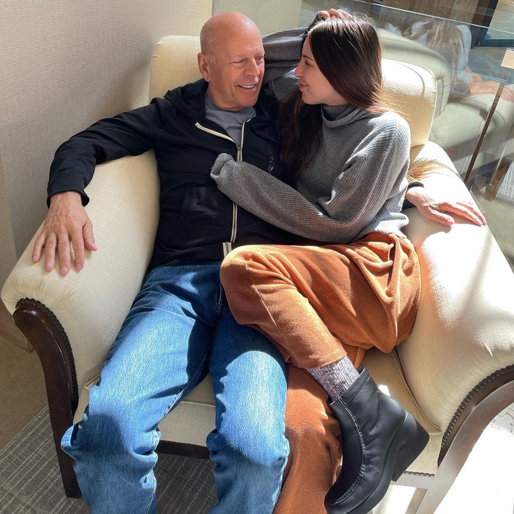 Bruce Willis mit seiner Tochter Scout LaRue