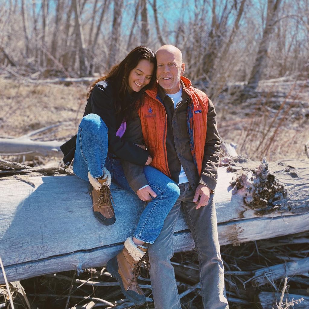 Emma Heming und Bruce Willis, April 2022