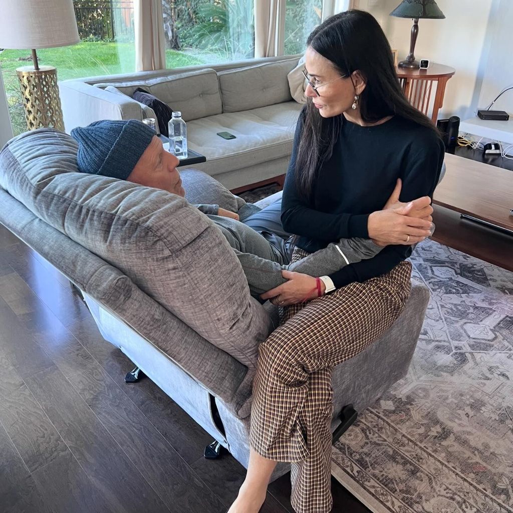 Bruce Willis und Demi Moore im März 2024