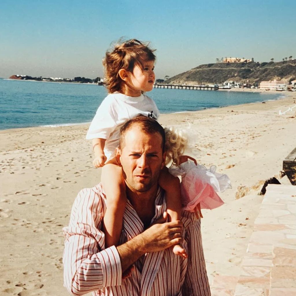 Bruce Willis mit seiner Tochter Rumer