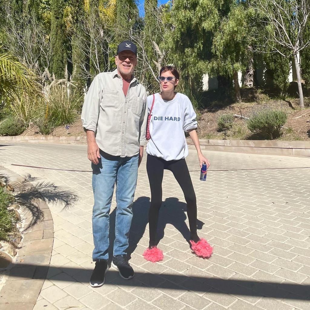 Bruce Willis und Tochter Tallulah Willis
