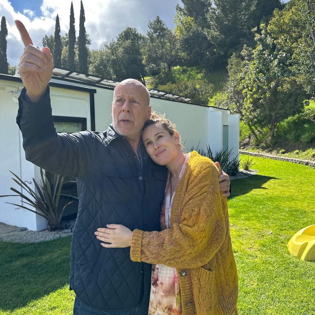 Bruce Willis mit seiner Tochter Rumer
