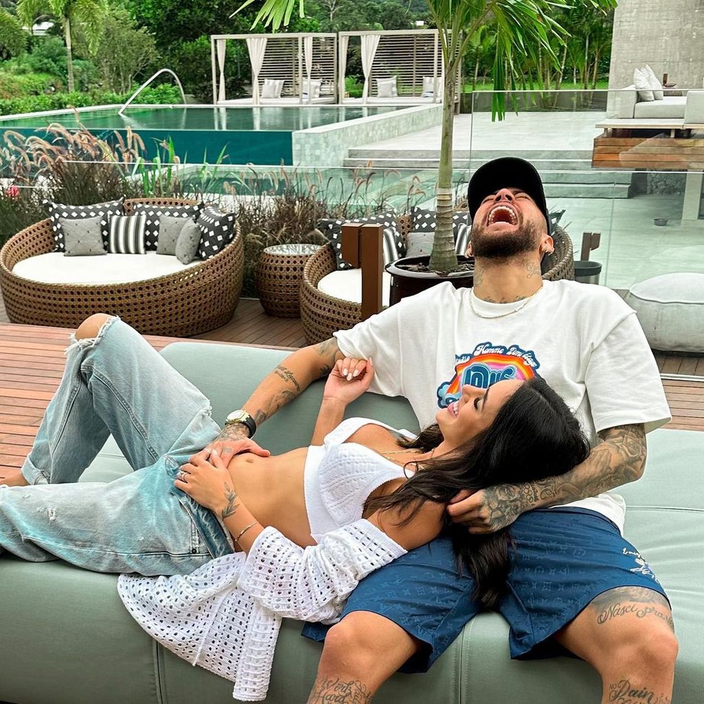 Model Bruna Biancardi und Profifußballer Neymar Jr.