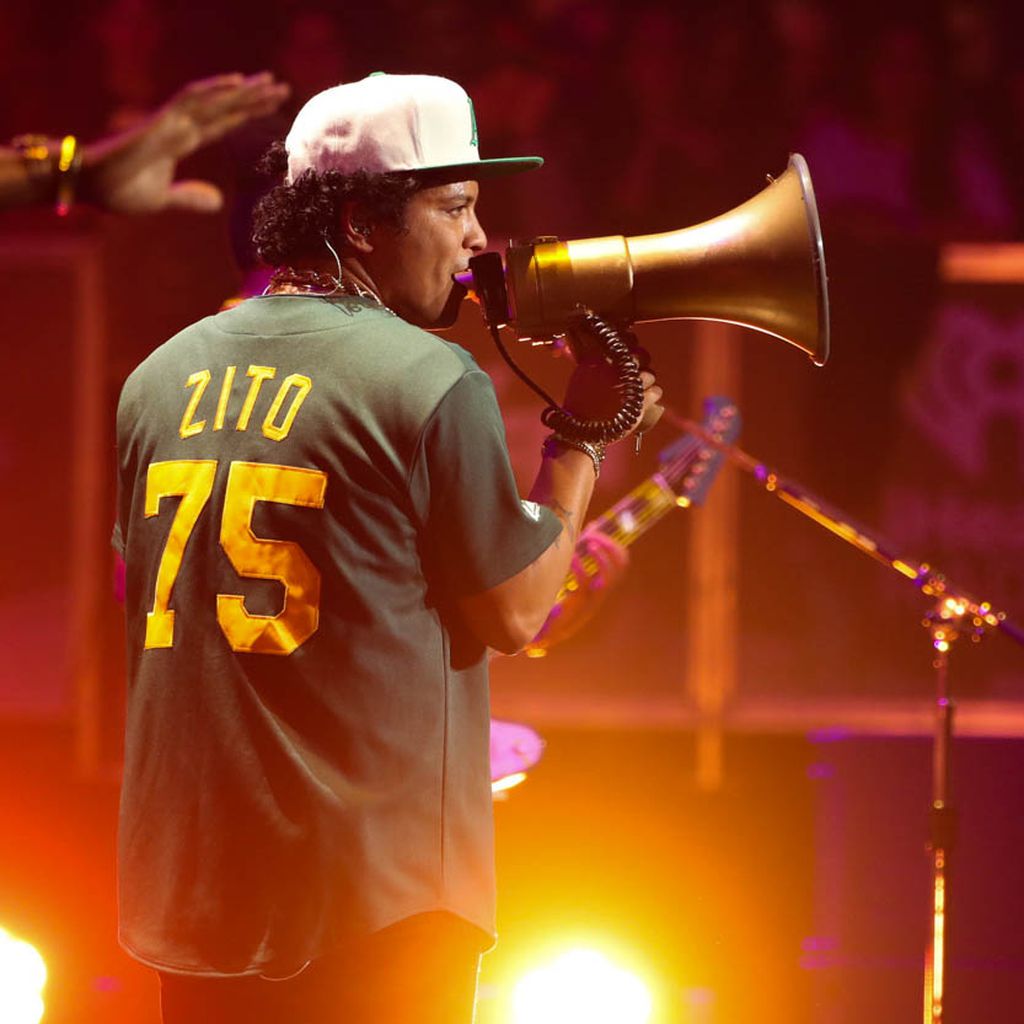 Bruno Mars bei einer Show in LA
