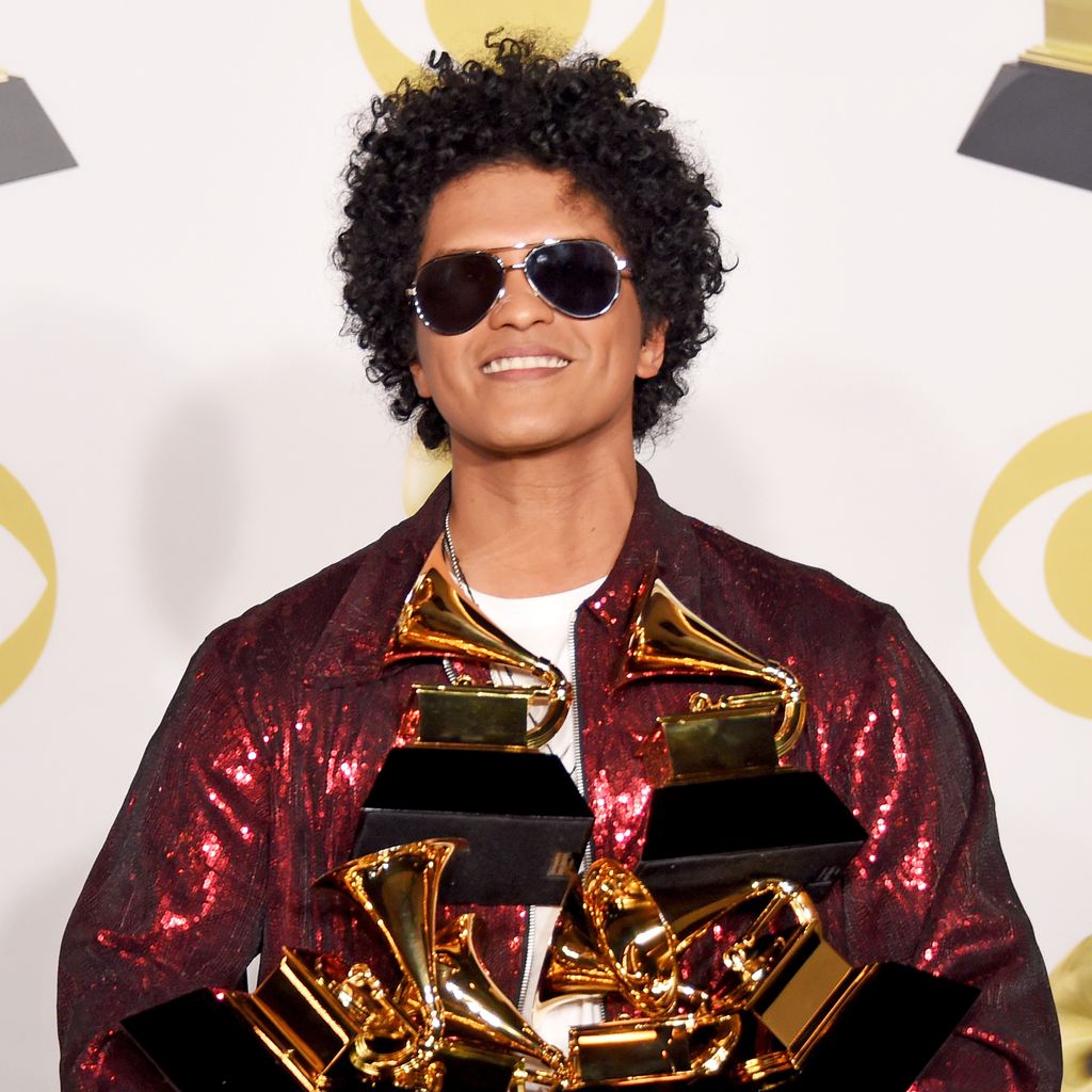 Bruno Mars bei den Grammy Awards 2018