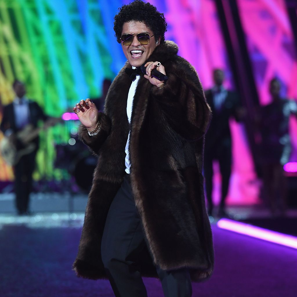 Bruno Mars bei der "Victoria's Secret Show" in Paris 2016