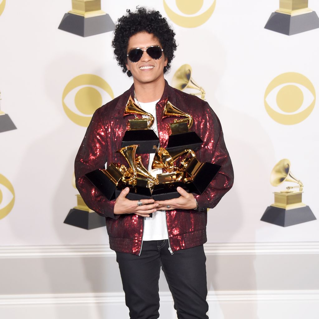 Bruno Mars bei den Grammy Awards 2018