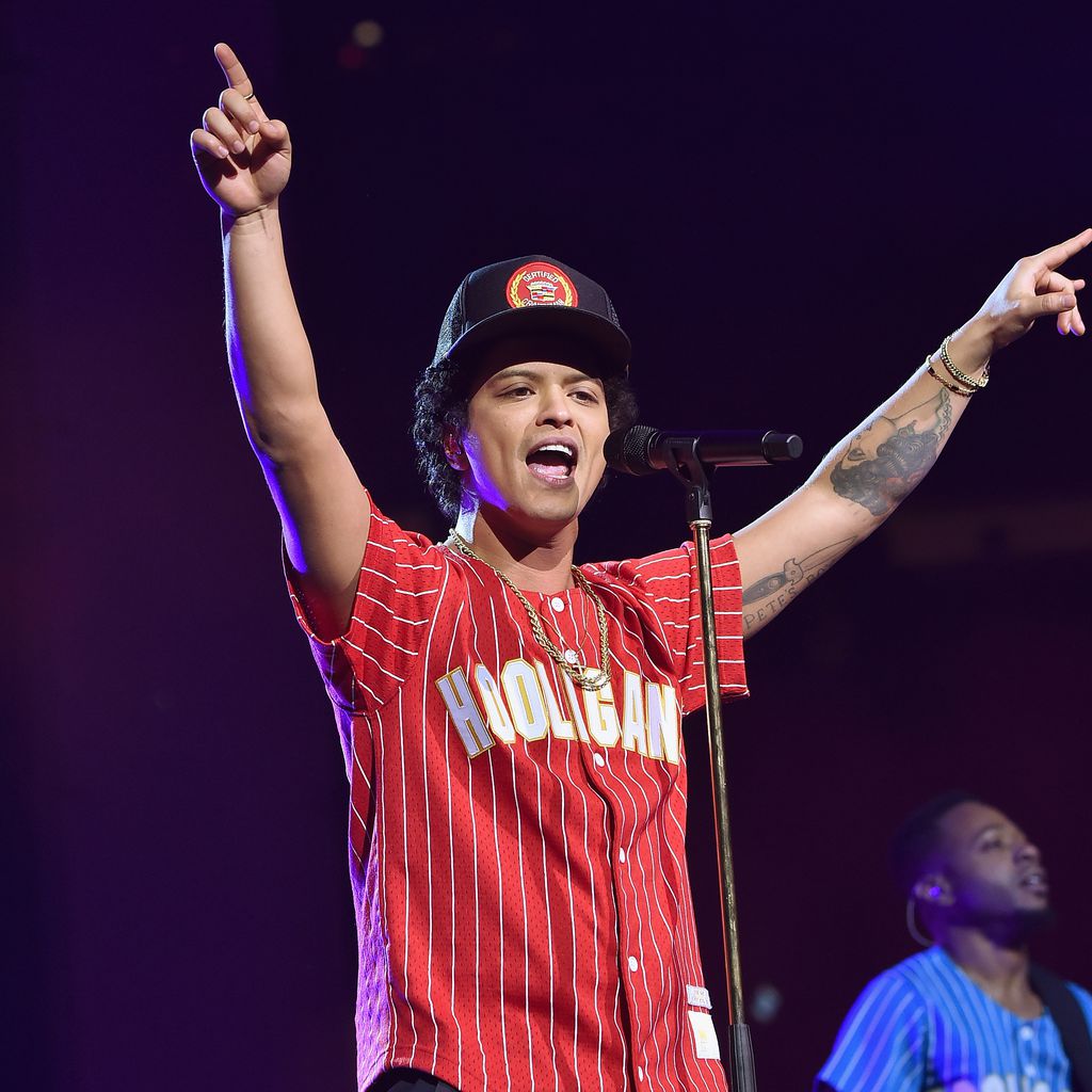 Bruno Mars während der "24K Magic World"-Tour