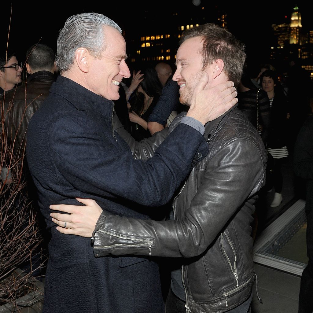 Bryan Cranston und Aaron Paul, 2014