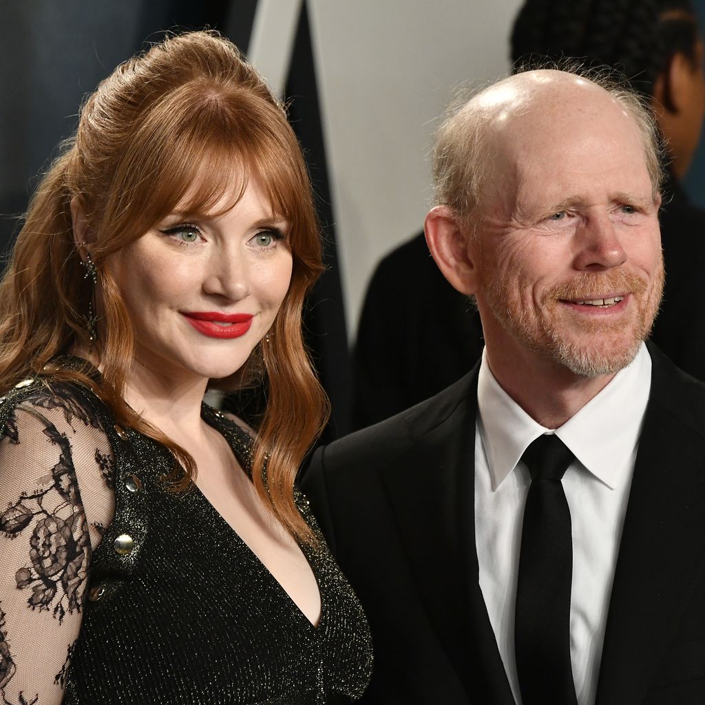 Bryce Dallas Howard und Ron Howard im Februar 2020