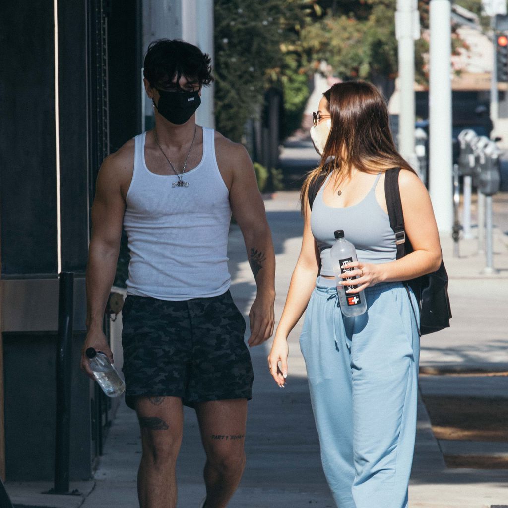 Bryce Hall und Addison Rae unterwegs in Los Angeles, November 2020