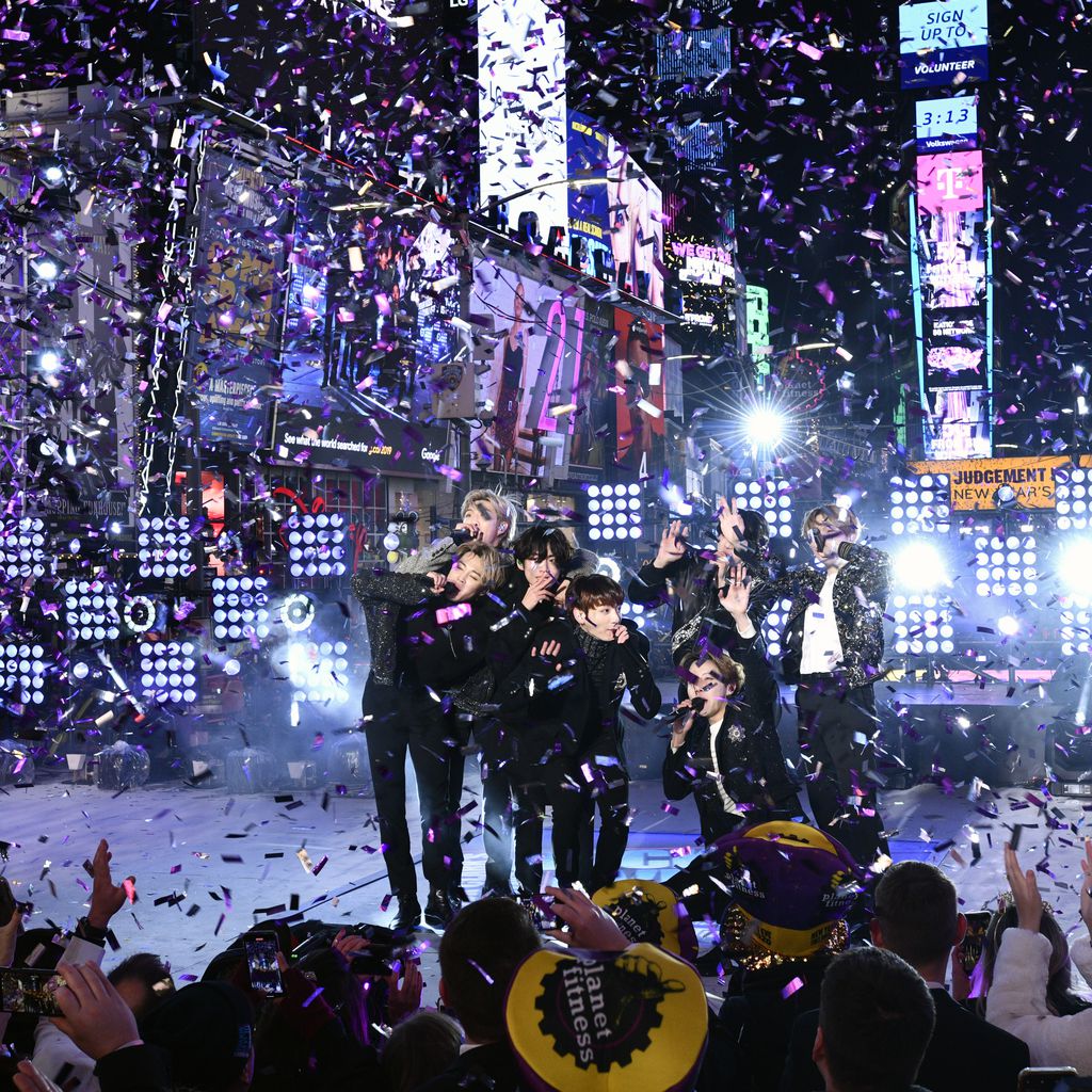 BTS im Dezember 2019 in New York