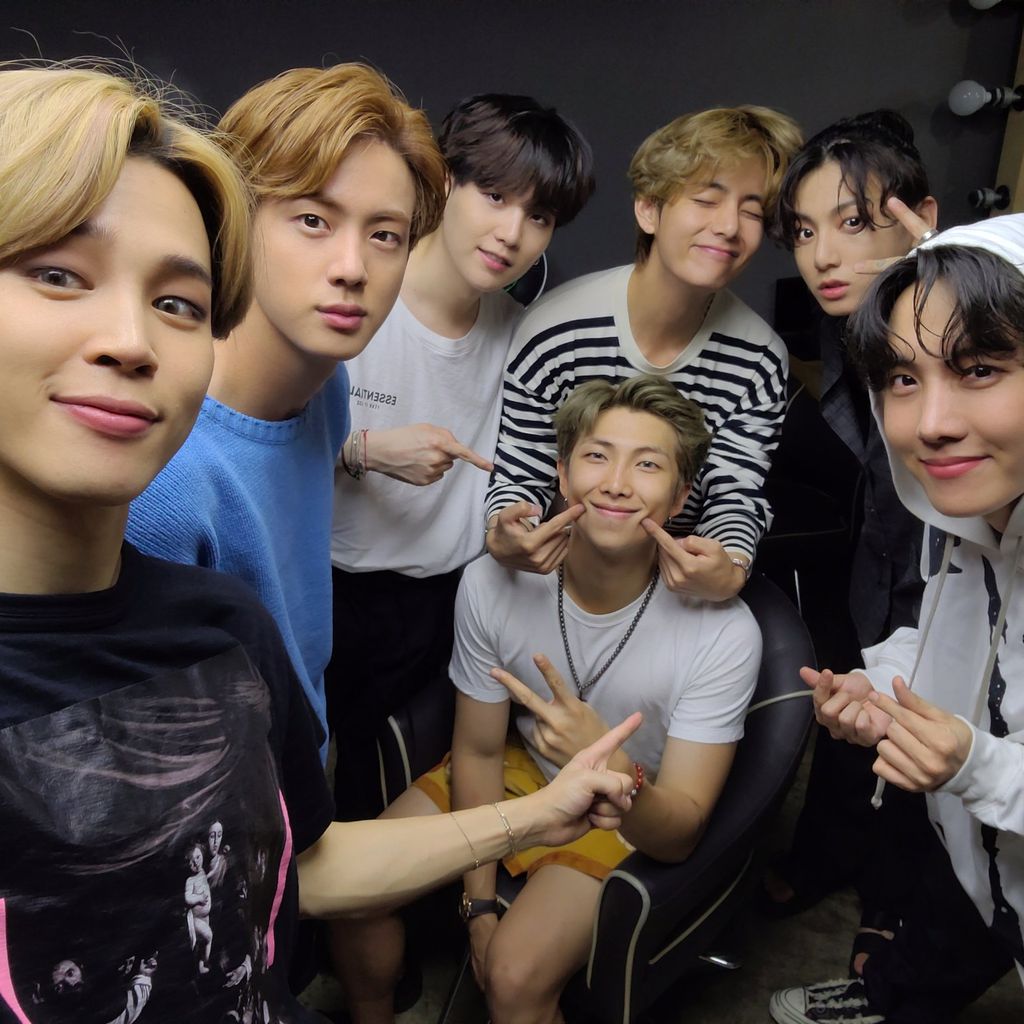 K-Pop-Gruppe BTS im September 2020