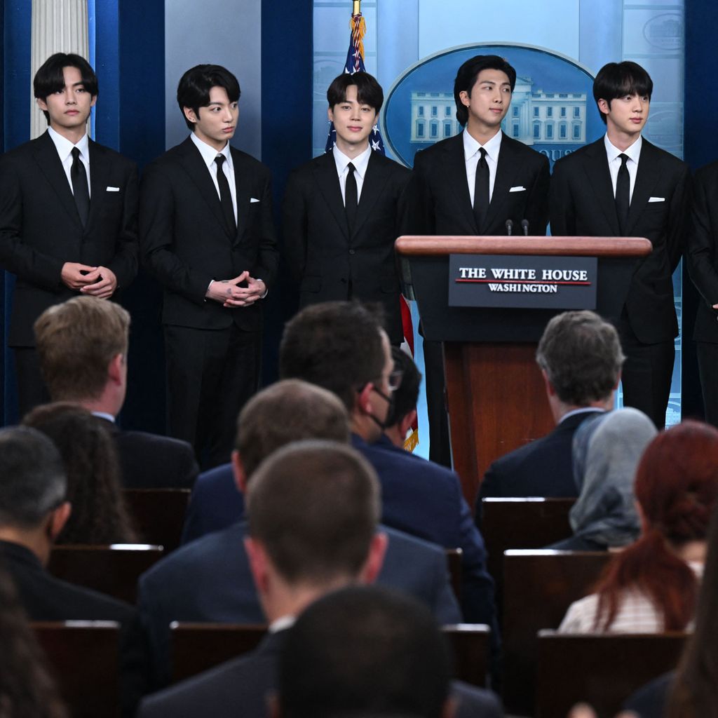 BTS zu Gast im weißen Haus im Mai 2022