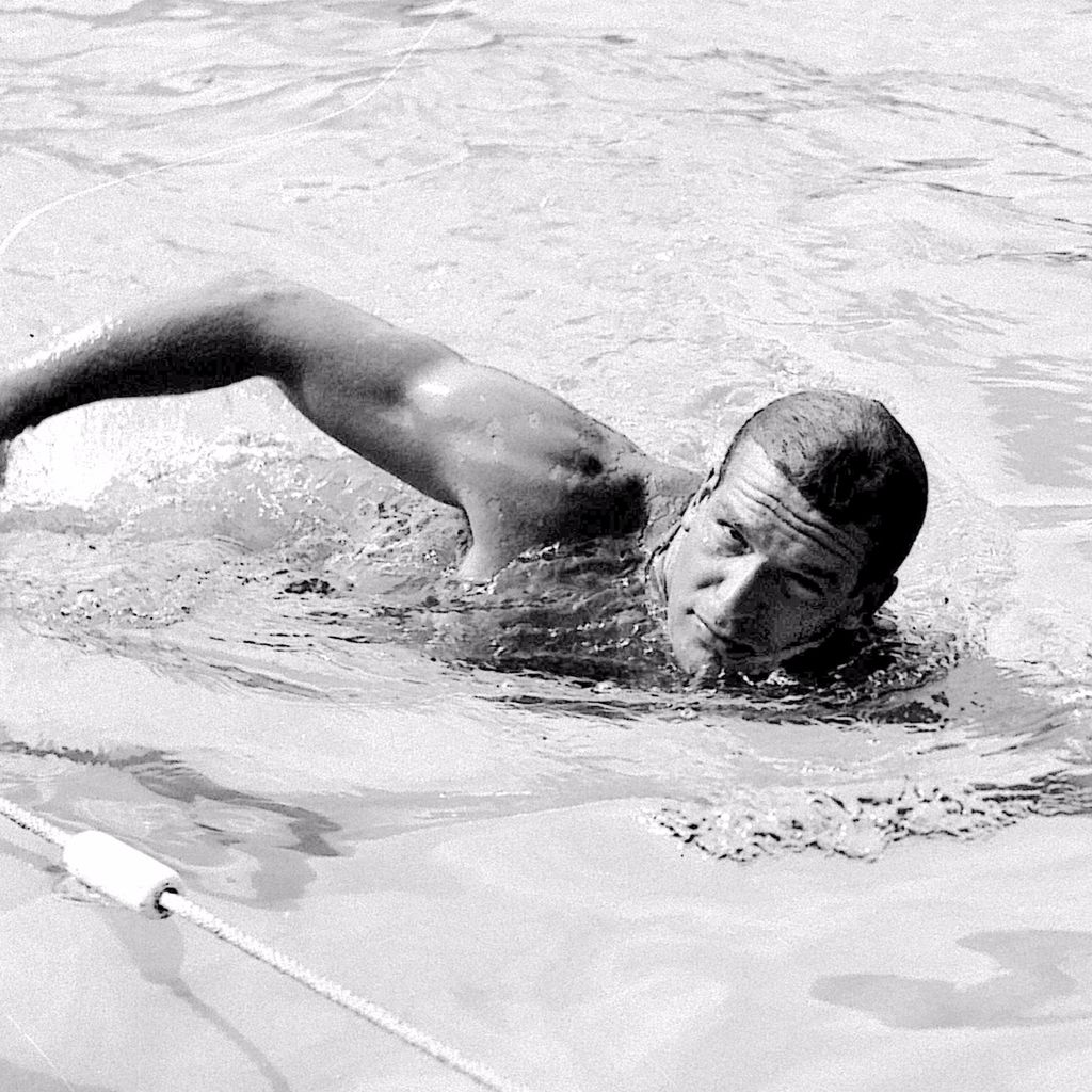 Bud Spencer als Schwimmer 1957