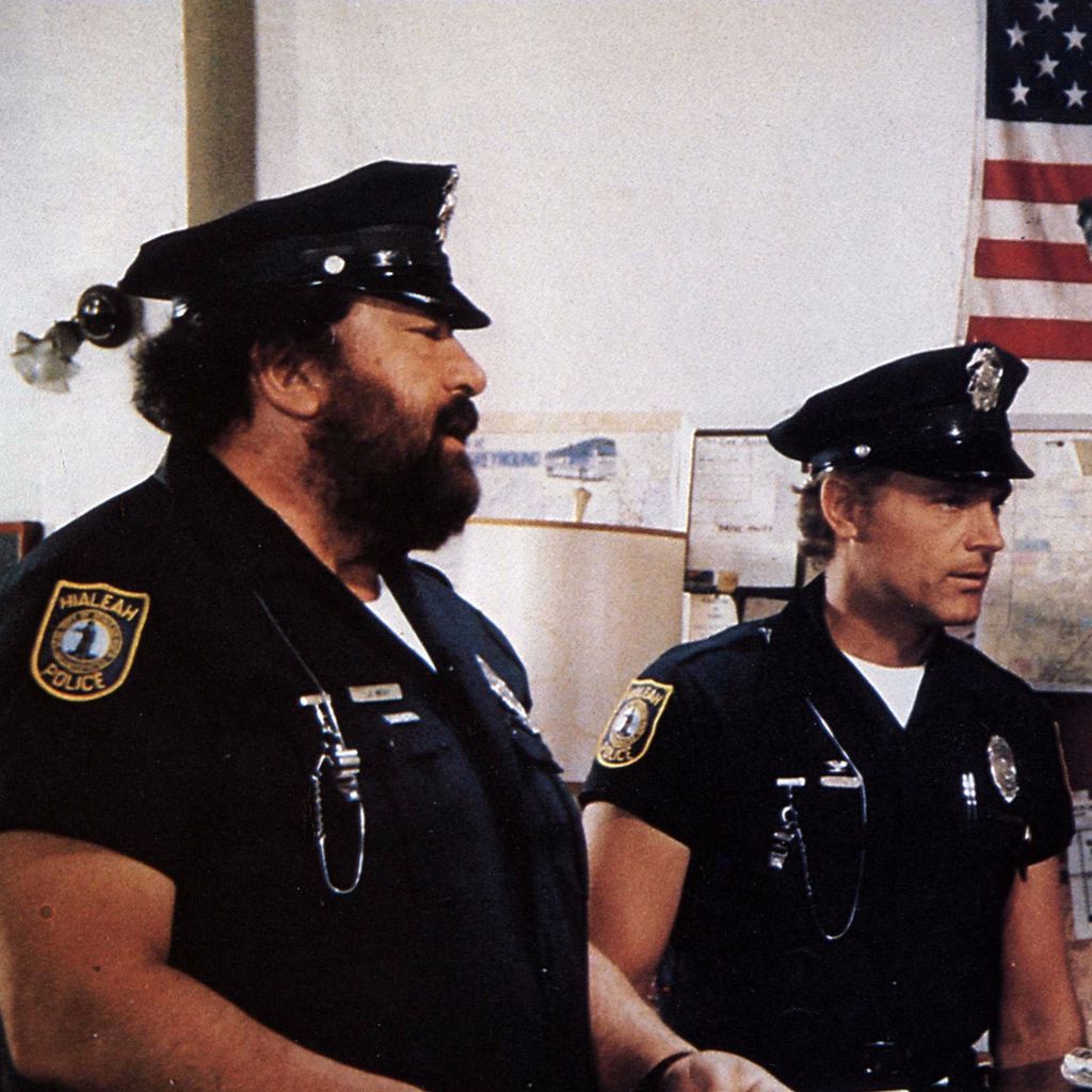 Bud Spencer und Terence Hill in einer Filmszene