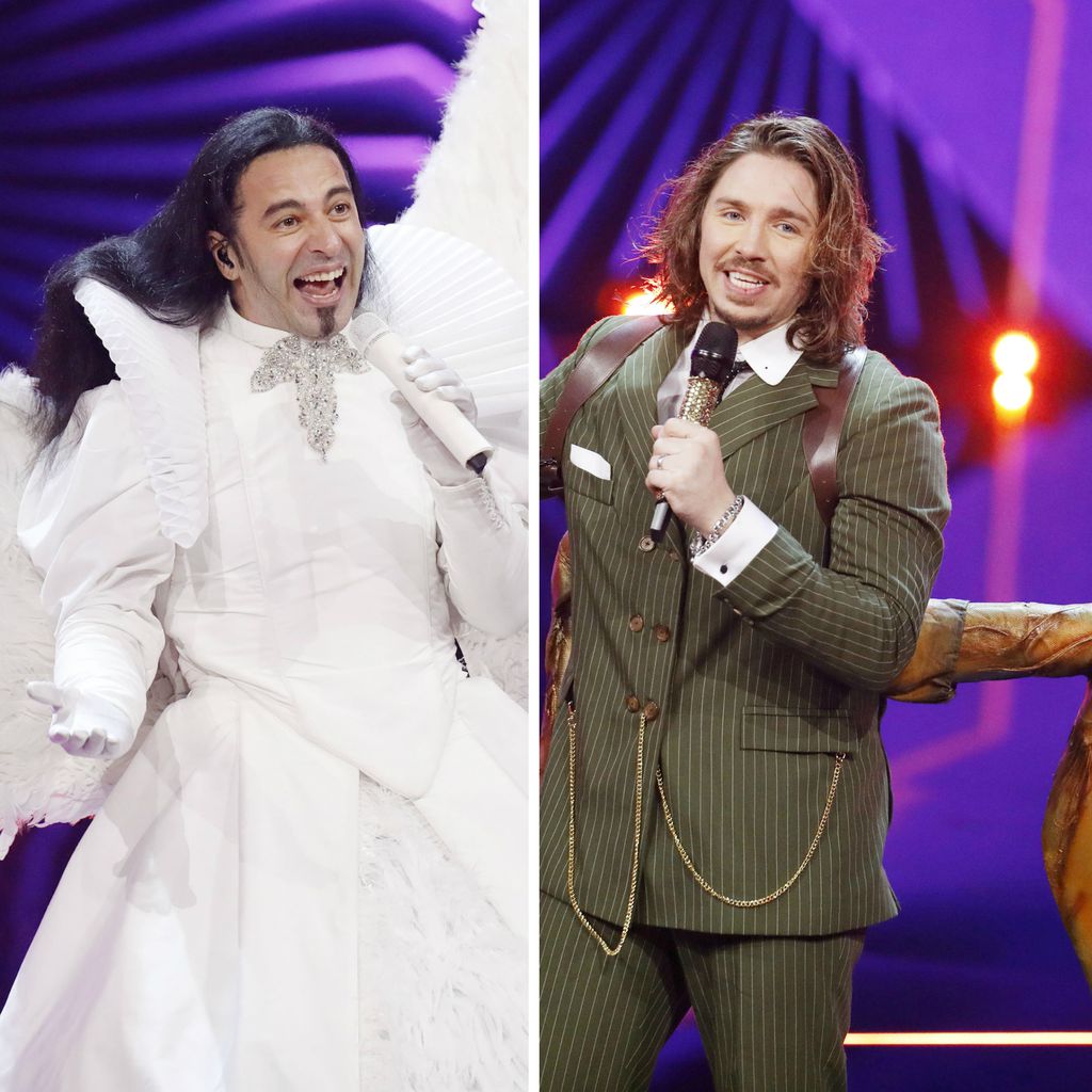 Bülent Ceylan und Gil Ofarim im "The Masked Singer"-Finale