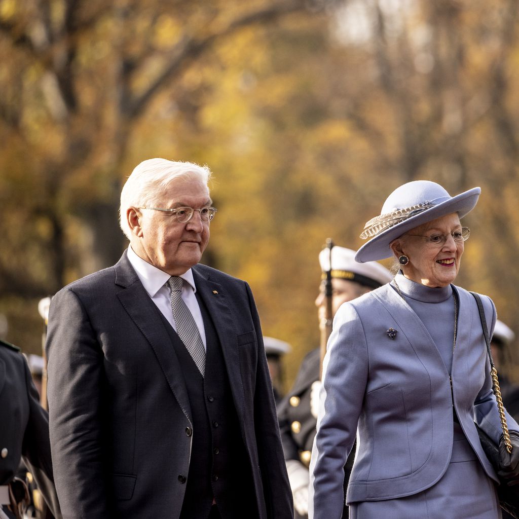 Bundespräsident Frank-Walter Steinmeier und Margrethe von Dänemark in Berlin 2021