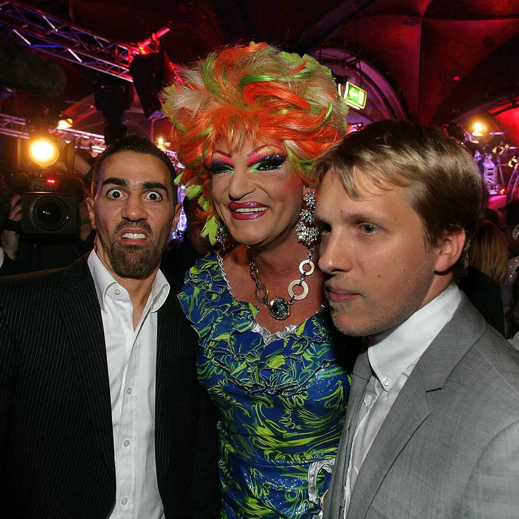 Bushido, Olivia Jones und Oliver Pocher bei der Lambertz Monday Night, Januar 2011