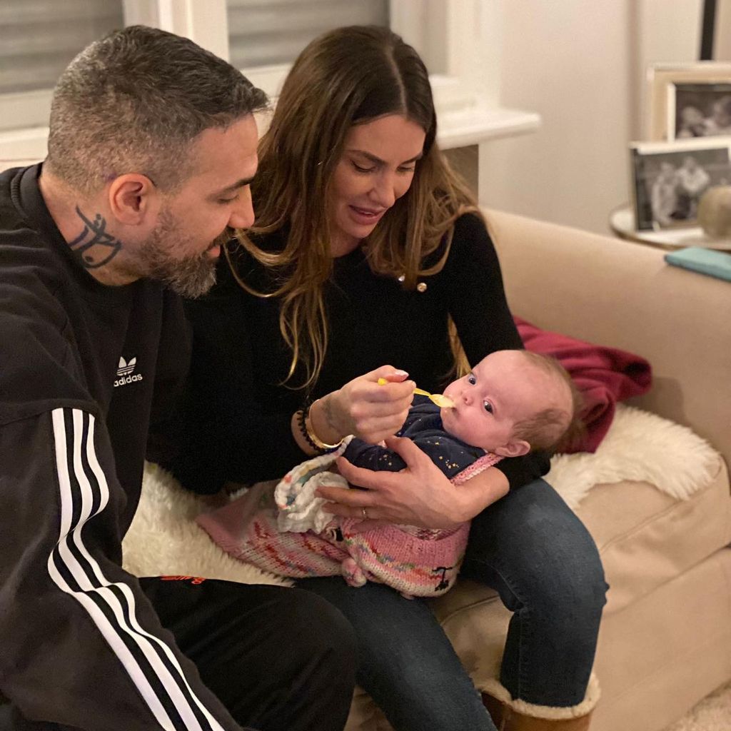 Bushido und Anna-Maria Ferchichi mit ihrer Tochter Leonora