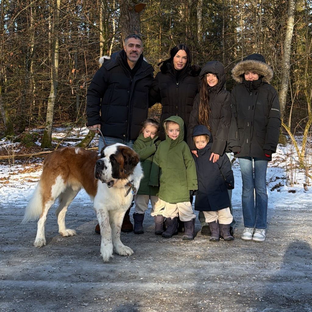 Bushido und Anna-Maria Ferchichi mit ihren Kindern, Januar 2026
