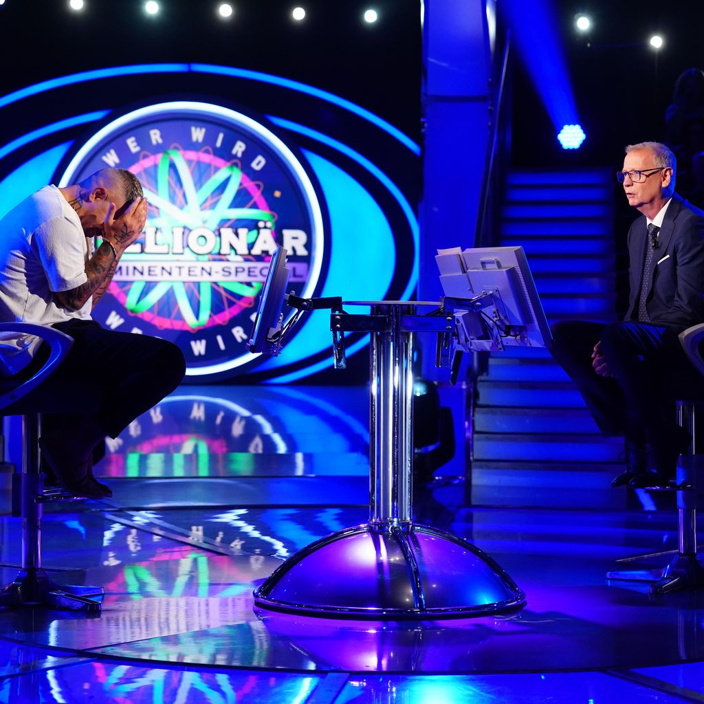 Bushido und Günther Jauch bei "Wer wird Millionär?"