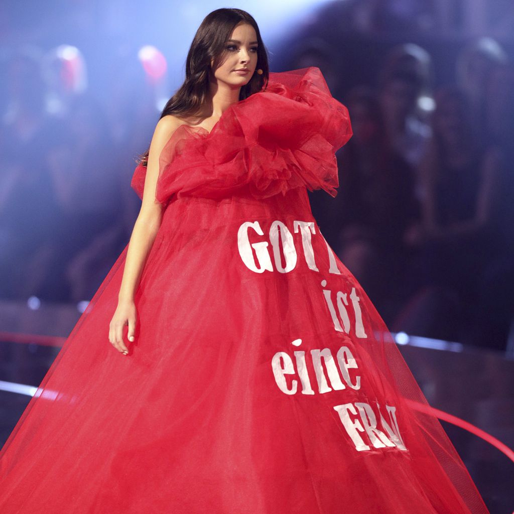 Cäcilia im Mai 2019 beim GNTM-Finale in Düsseldorf