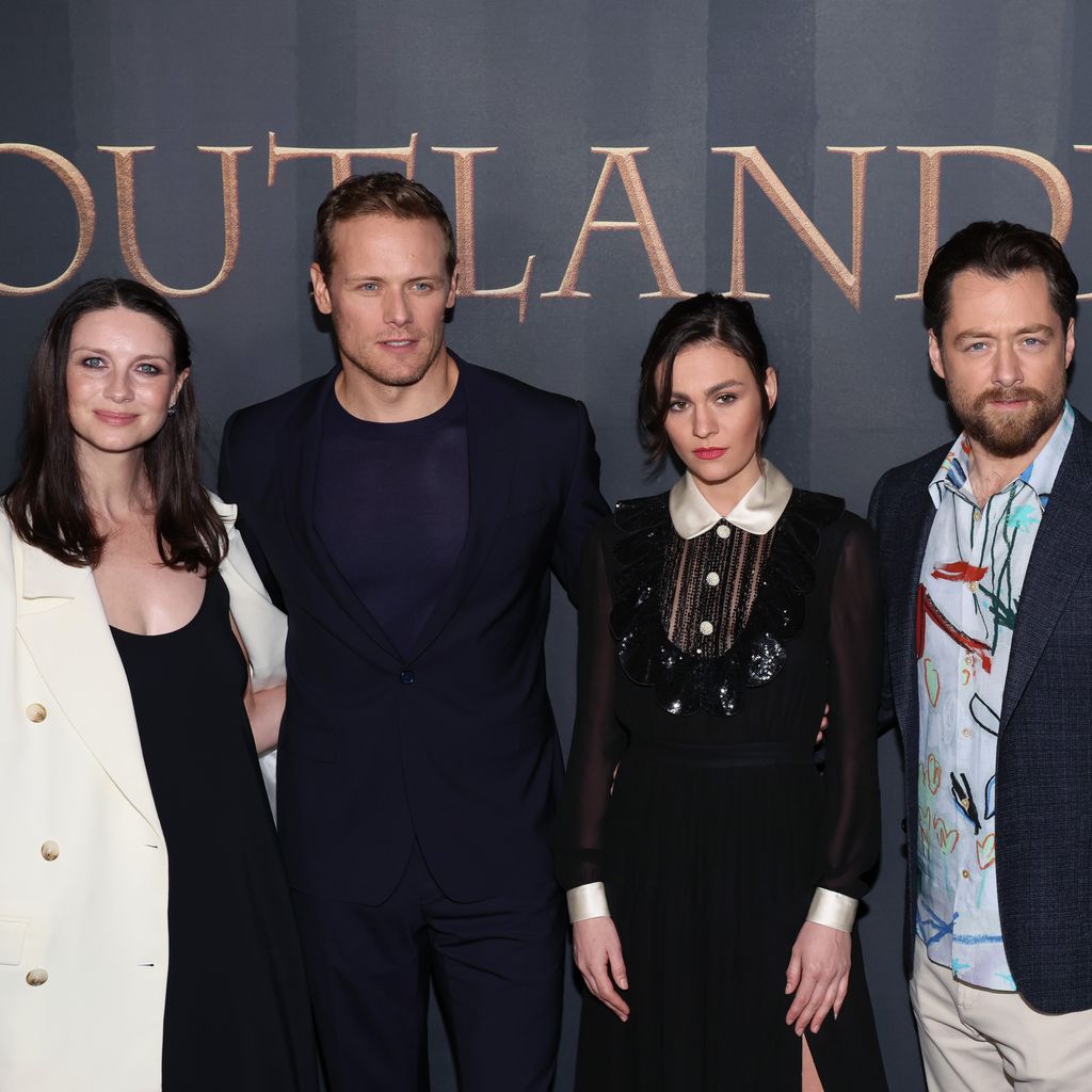 Caitriona Balfe, Sam Heughan, Sophie Skelton und Richard Rankin