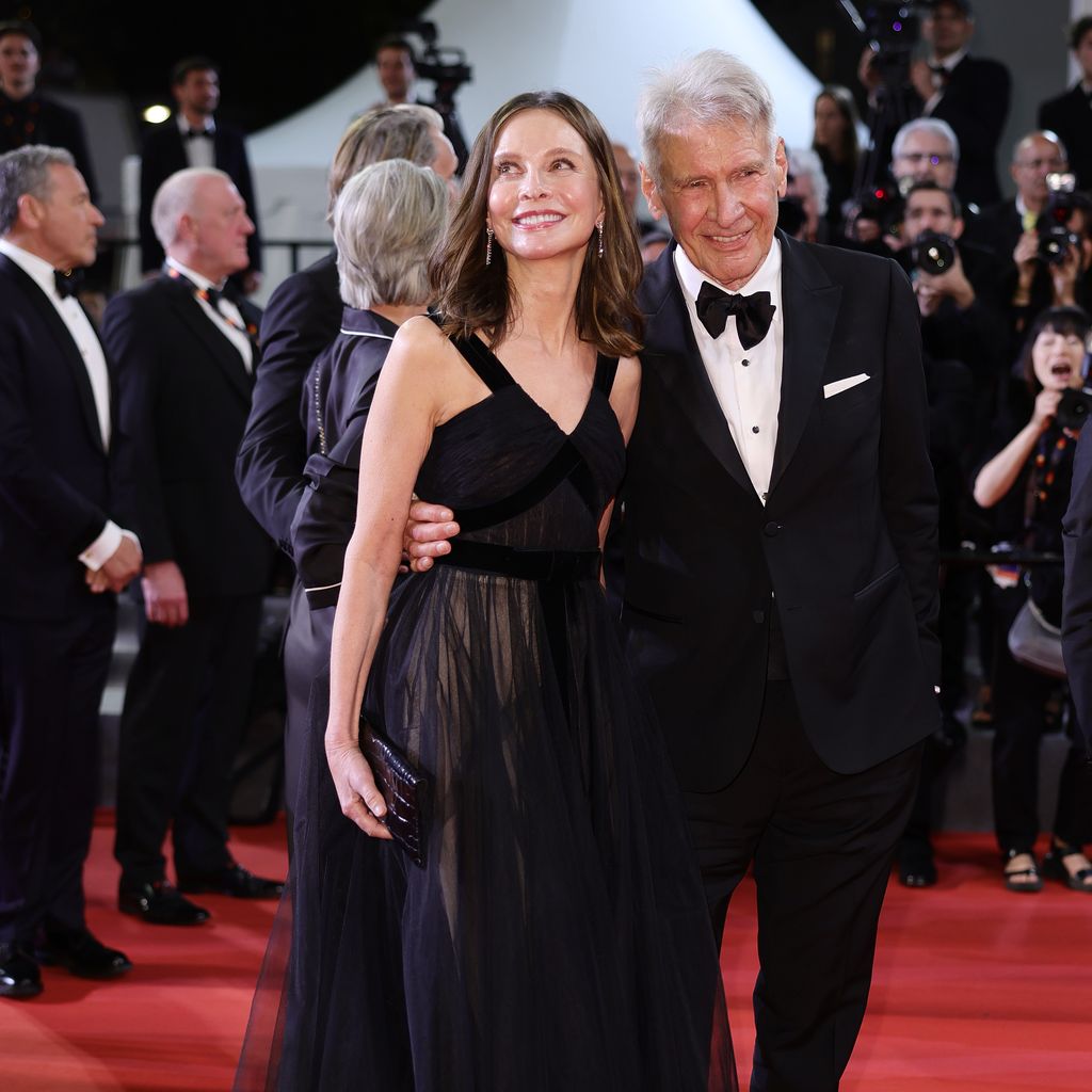 Calista Flockhart und Harrison Ford