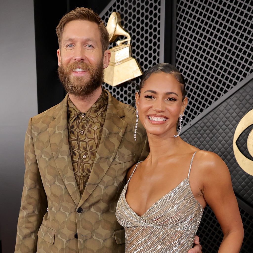 Calvin Harris und Vick Hope, Februar 2024