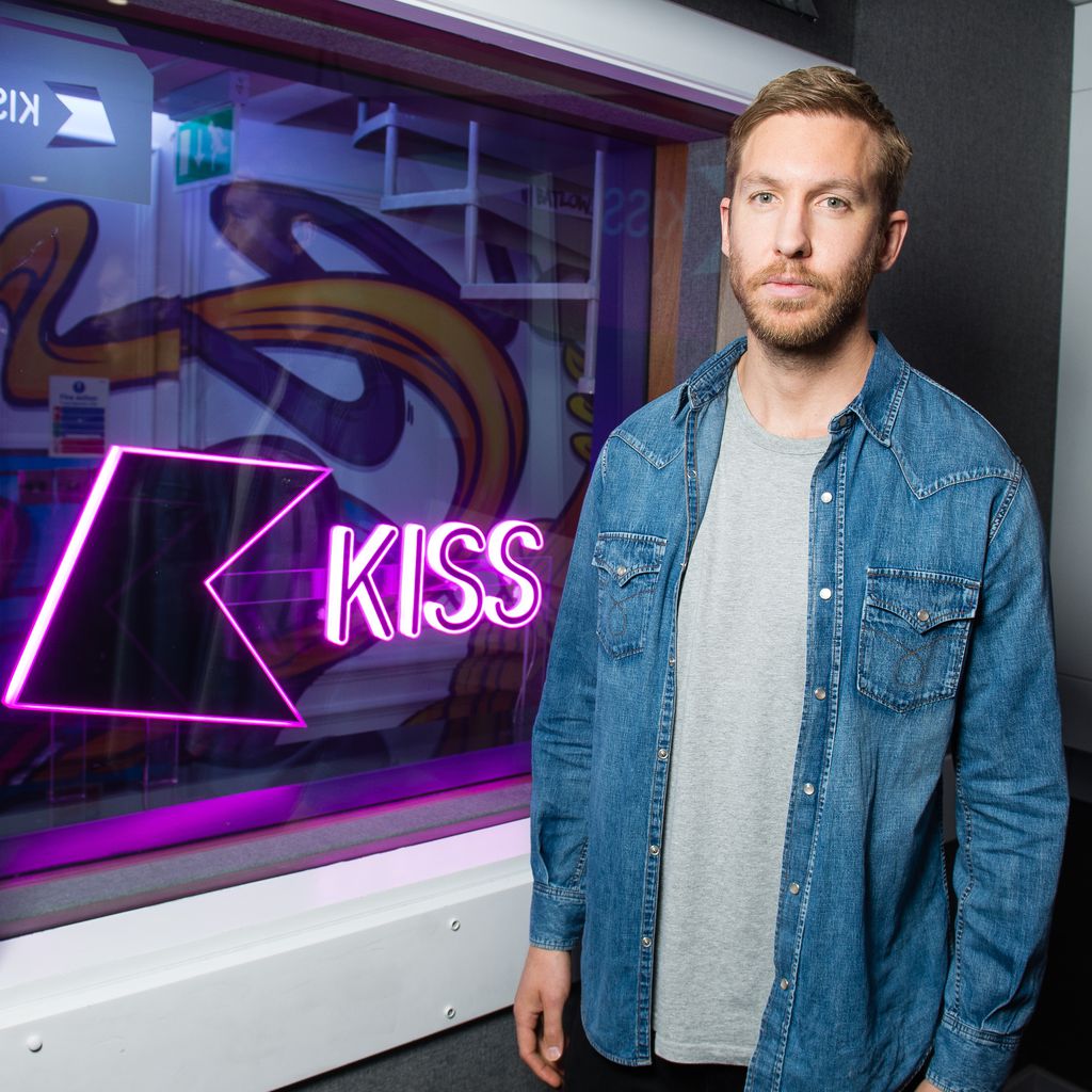 Calvin Harris im Kiss FM Studio