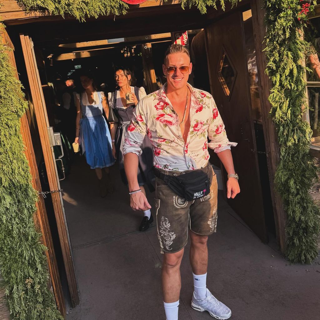 Calvin Kleinen auf dem Oktoberfest 2025