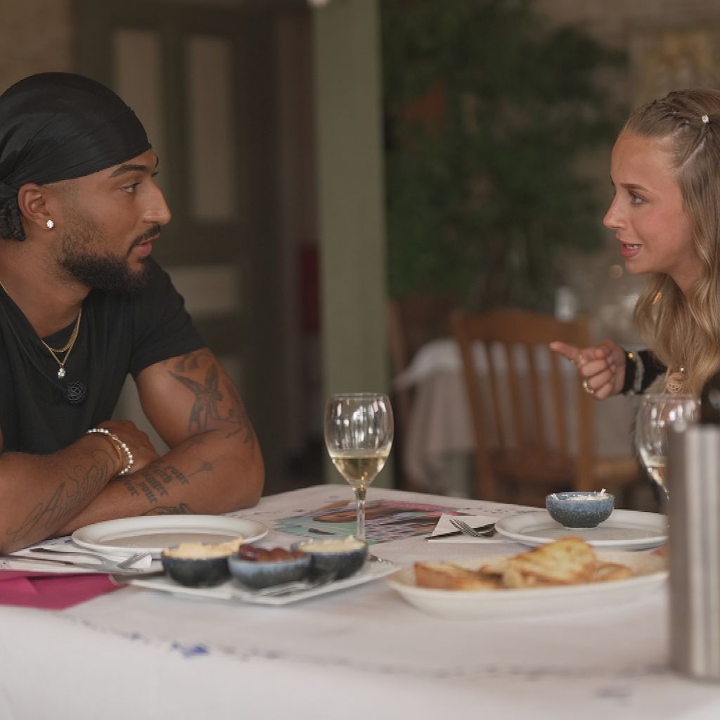 Calvin Ogara und Christin Pawlowsk in "Match My Ex"