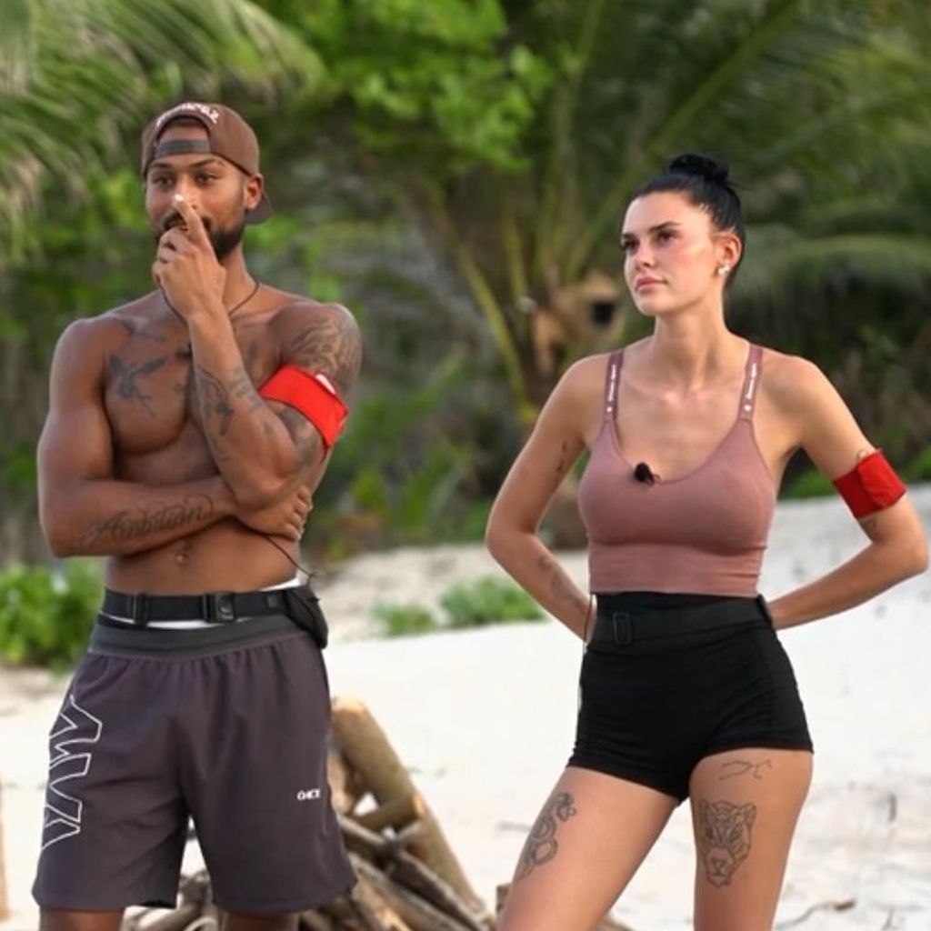Calvin Ogara und Nelly bei "Good Luck Guys"