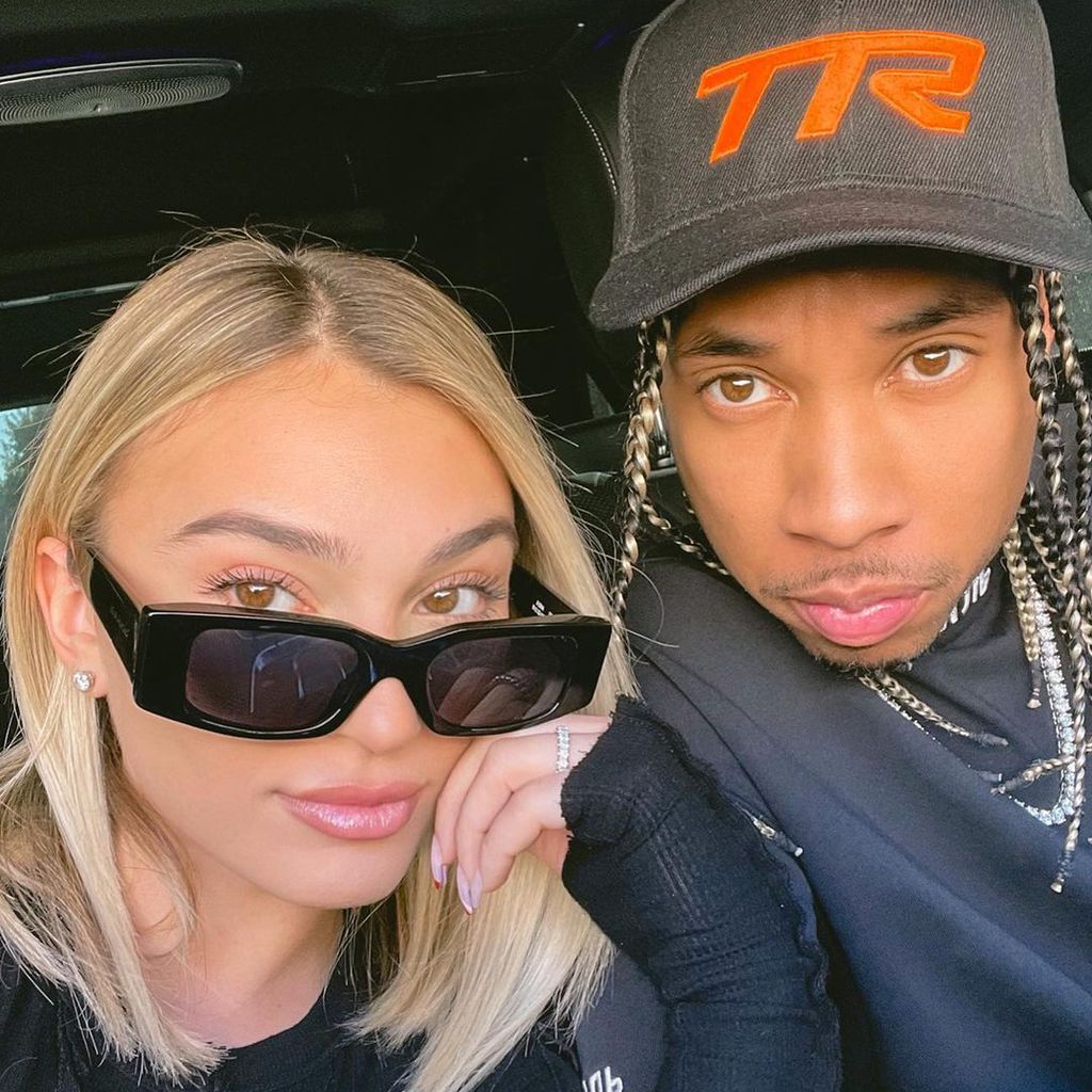 Camaryn Swanson und Tyga im April 2021