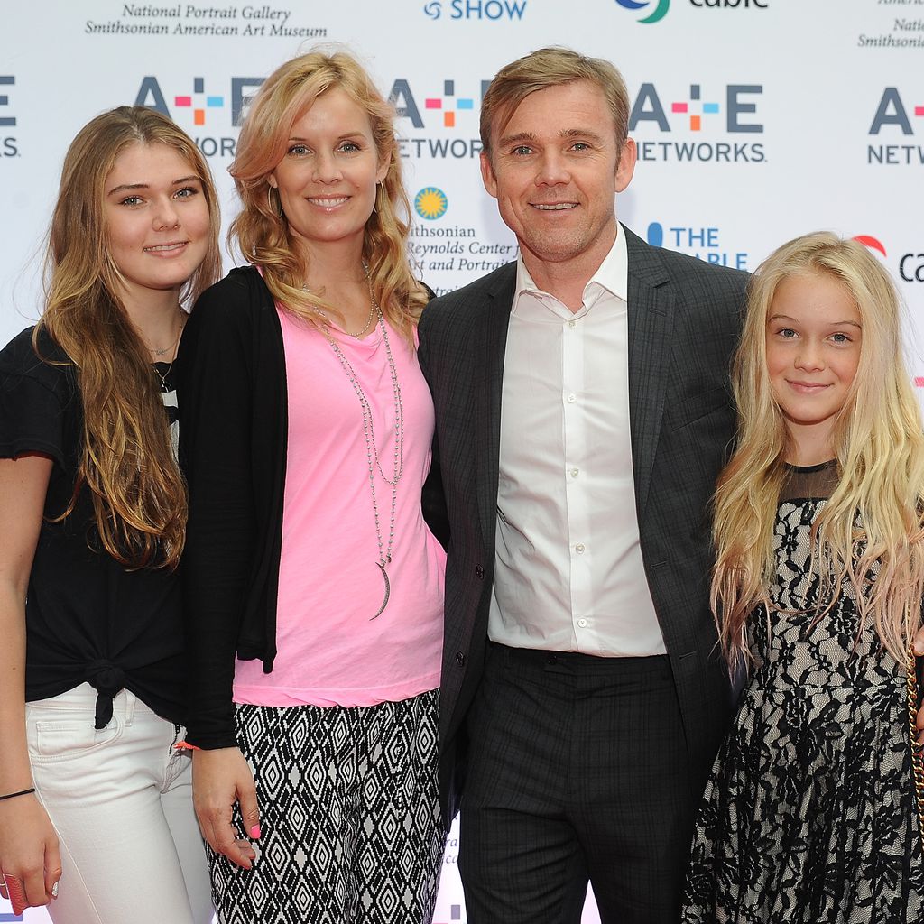Cambrie Schroder, Andrea Bernard, Ricky und Faith Schroder bei der NCTA Reception 2013