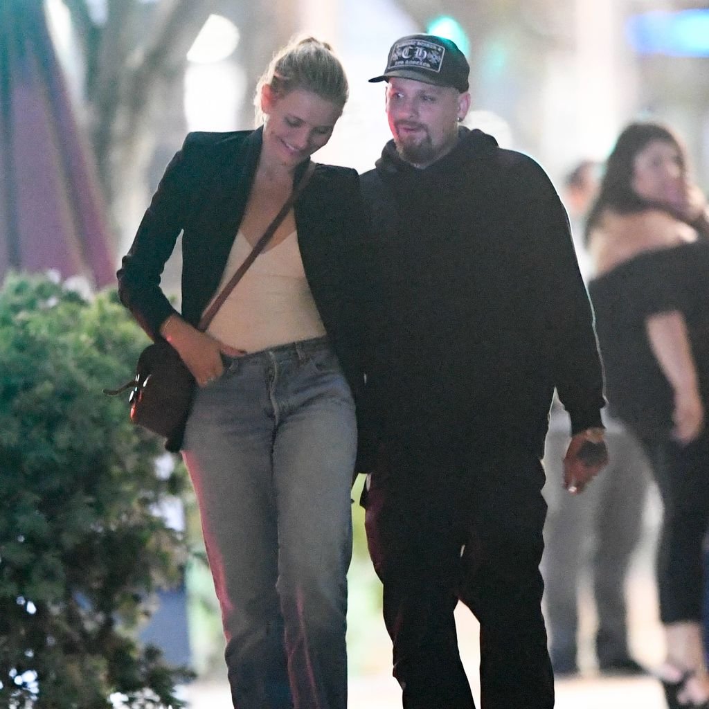 Schauspielerin Cameron Diaz und ihr Mann Benji Madden