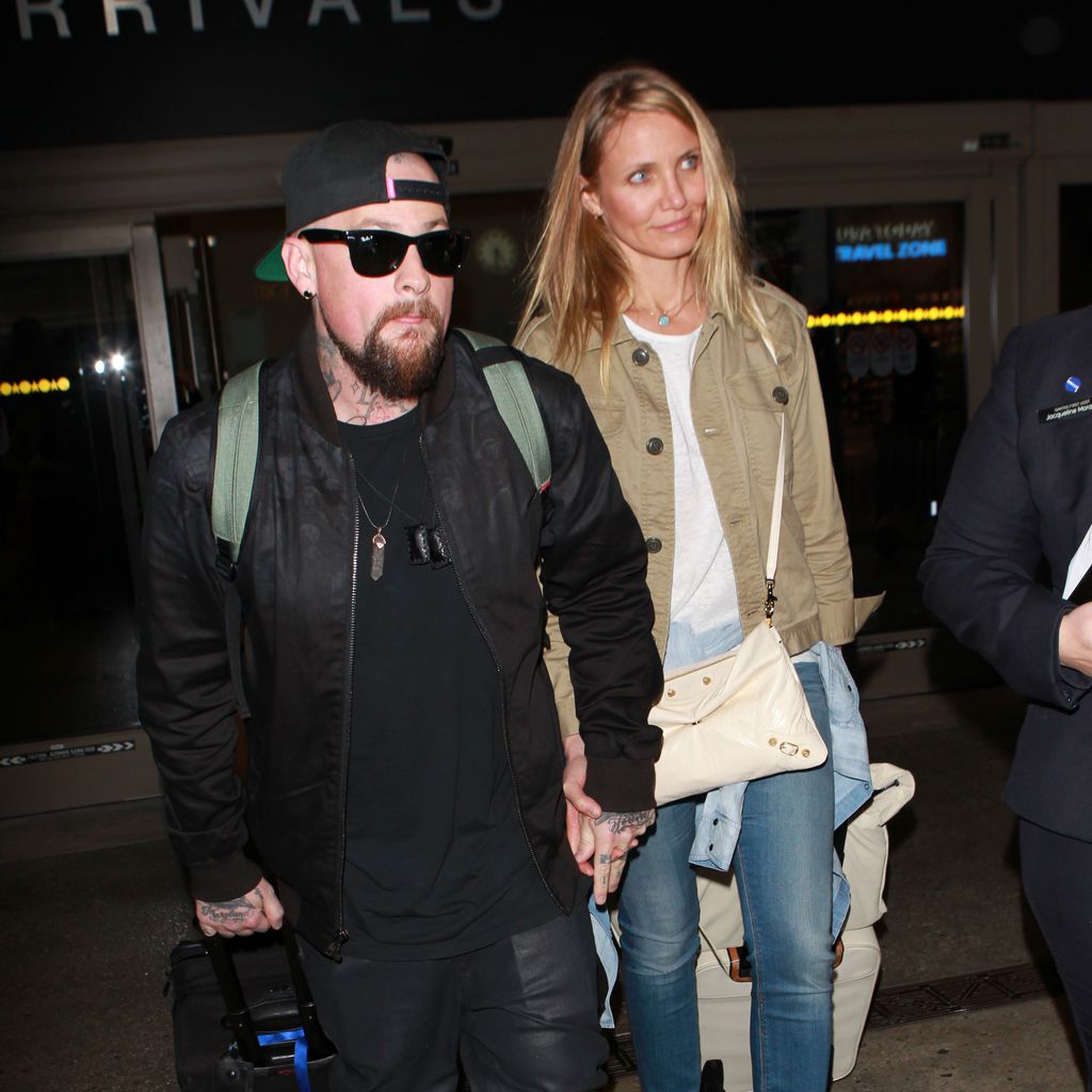 Cameron Diaz und Benji Madden in Los Angeles, 2015