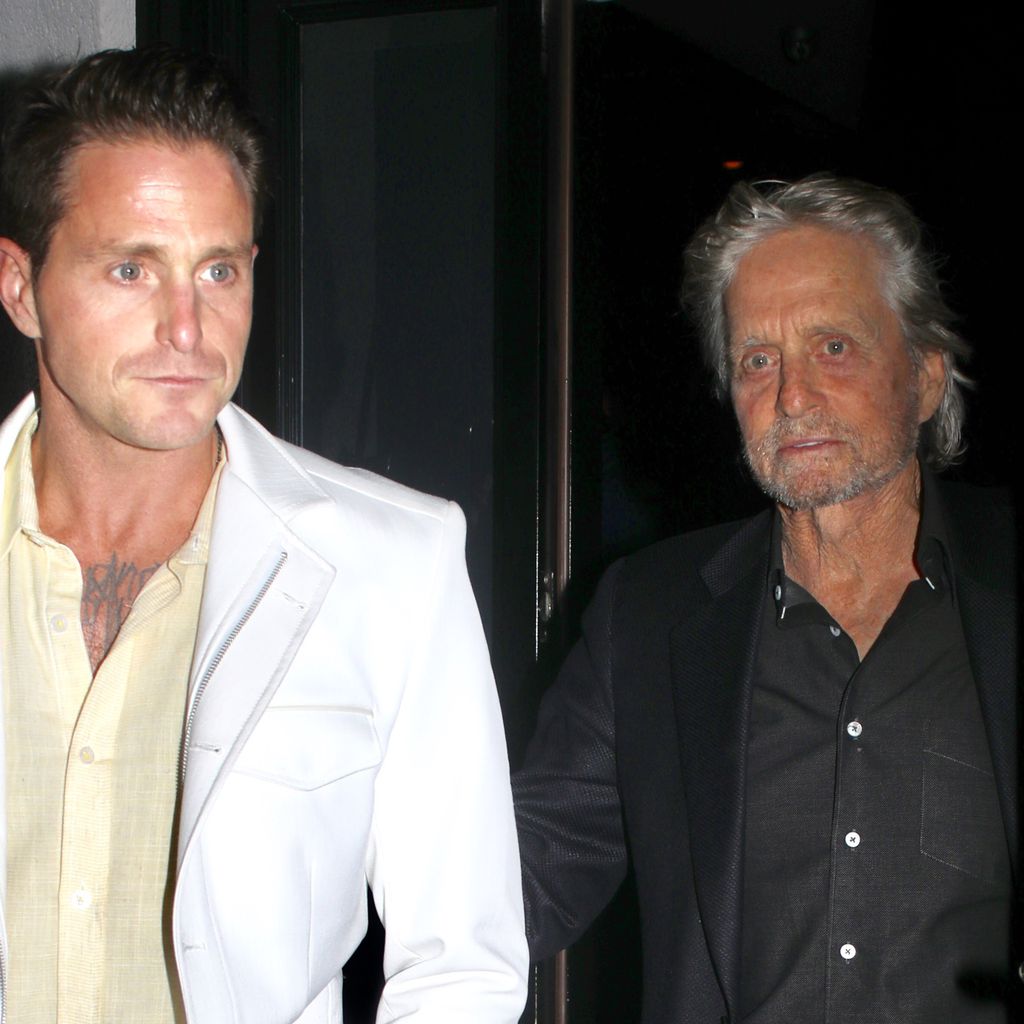 Cameron und Michael Douglas, Februar 2019