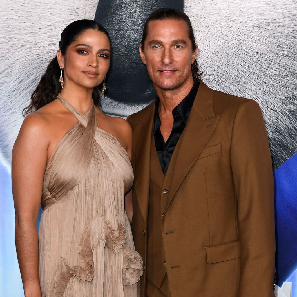 Camila Alves McConaughey und Matthew McConaughey 2021