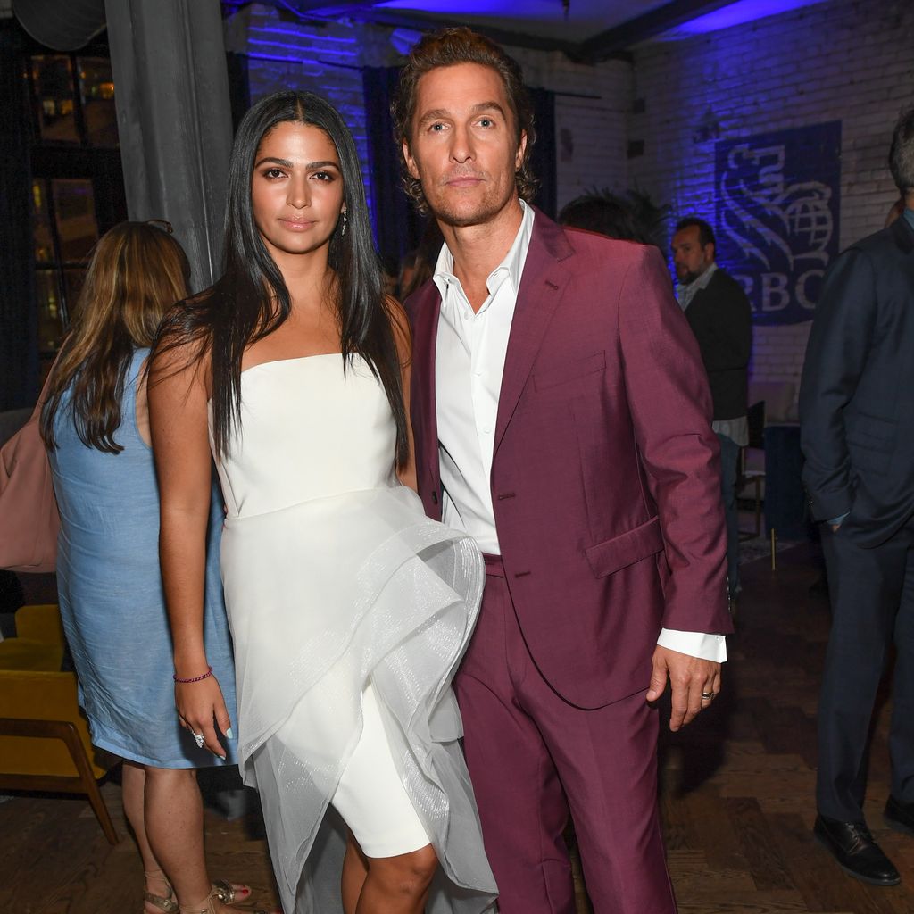 Camila Alves, Model, und Matthew McConaughey, Schauspieler