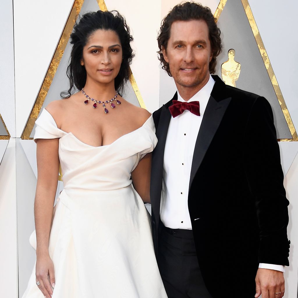 Camila Alves, Model, und Matthew McConaughey, Schauspieler