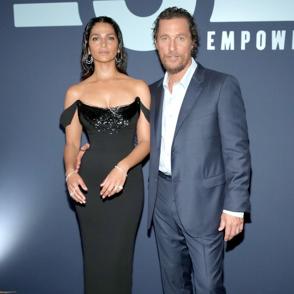 Camila Alves und Matthew McConaughey im April 2024