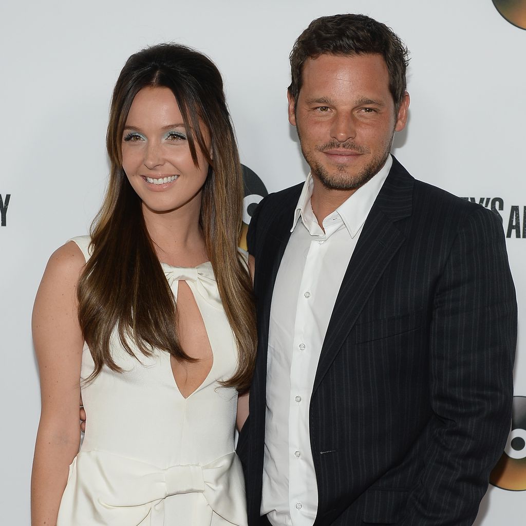 Camilla Luddington und Justin Chambers bei der "Grey's Anatomy"-Feier in LA im September 2013