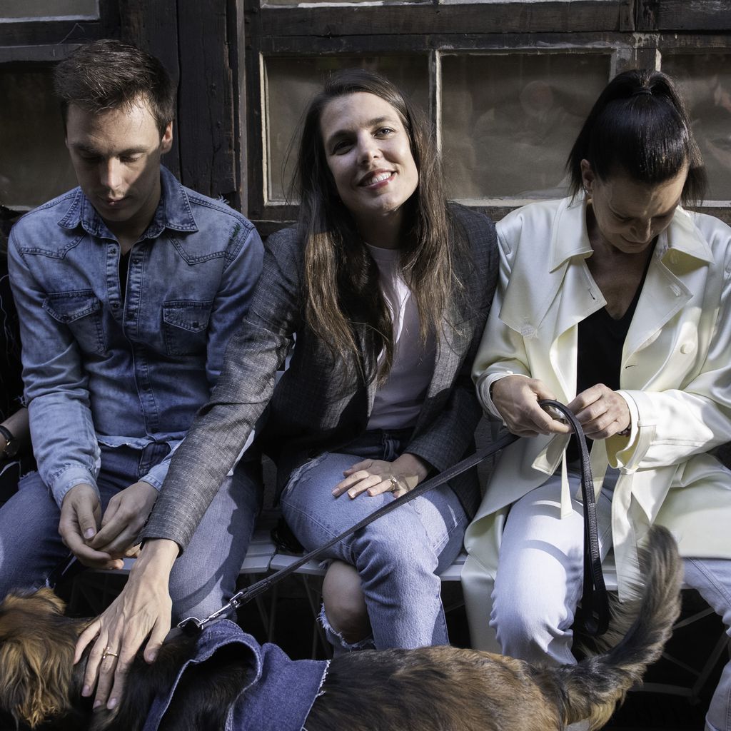 Camille Kelly, Louis Ducruet, Charlotte Casiraghi und Prinzessin Stephanie von Monaco