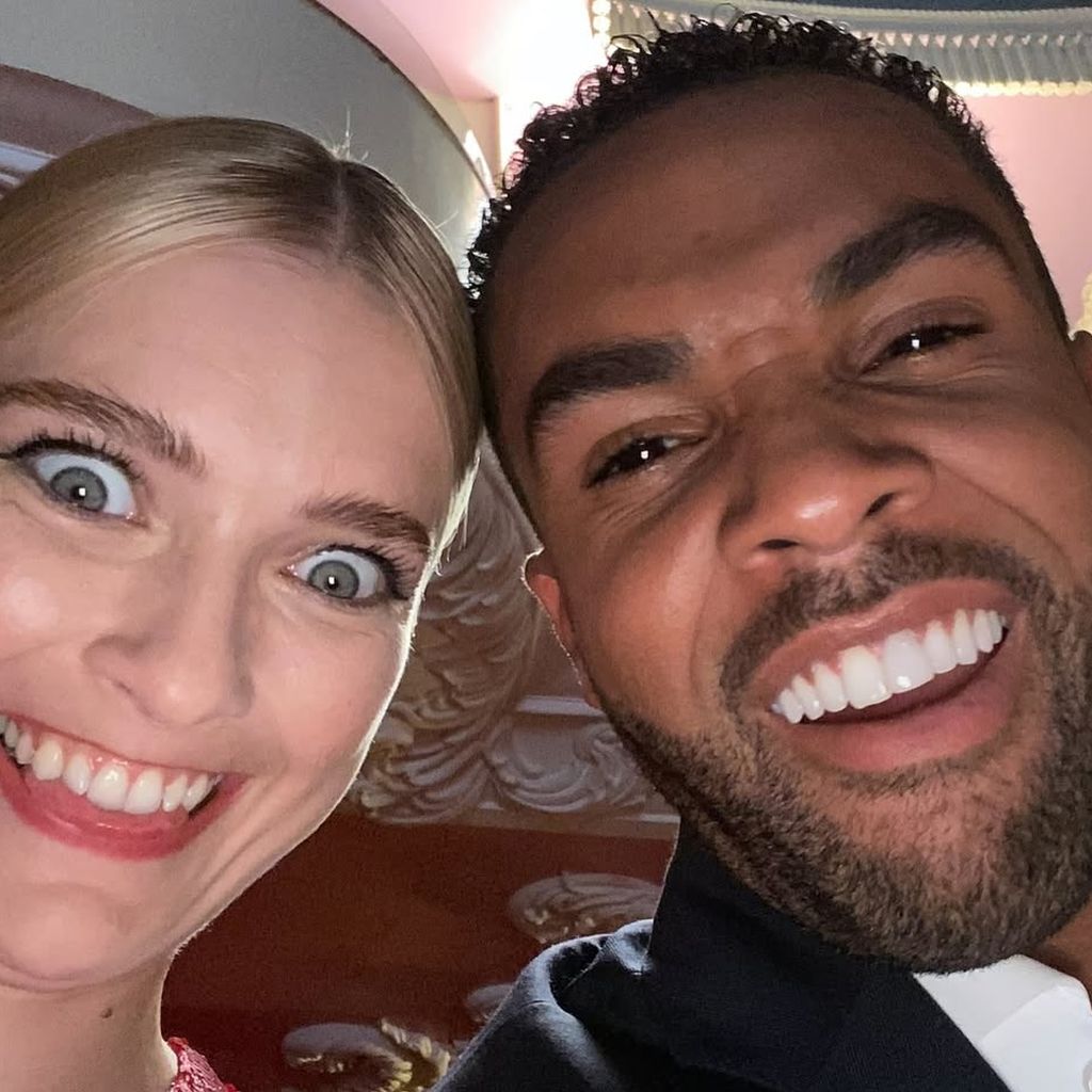 Camille Razat und Lucien Laviscount