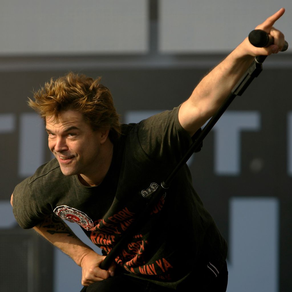 Campino beim Konzert in Rostock