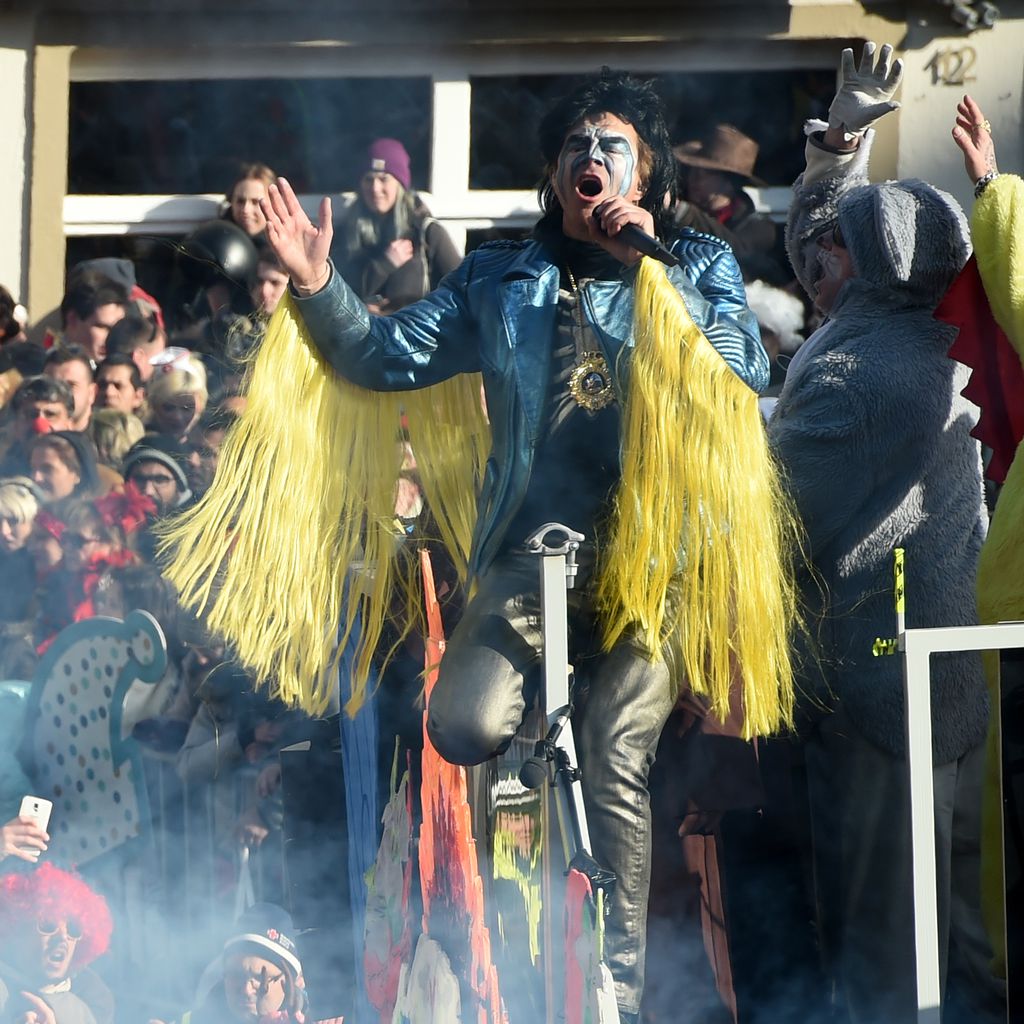 Campino auf dem Düsseldorfer Rosenmontagsumzug 2018