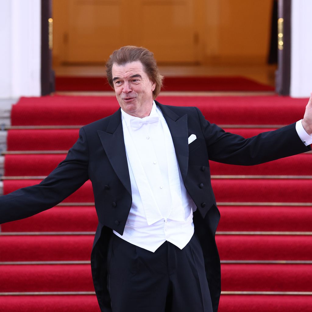 Campino vor dem Schloss Bellevue, März 2023