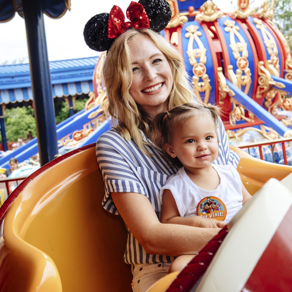 Candice King mit ihrer Tochter, Juni 2017